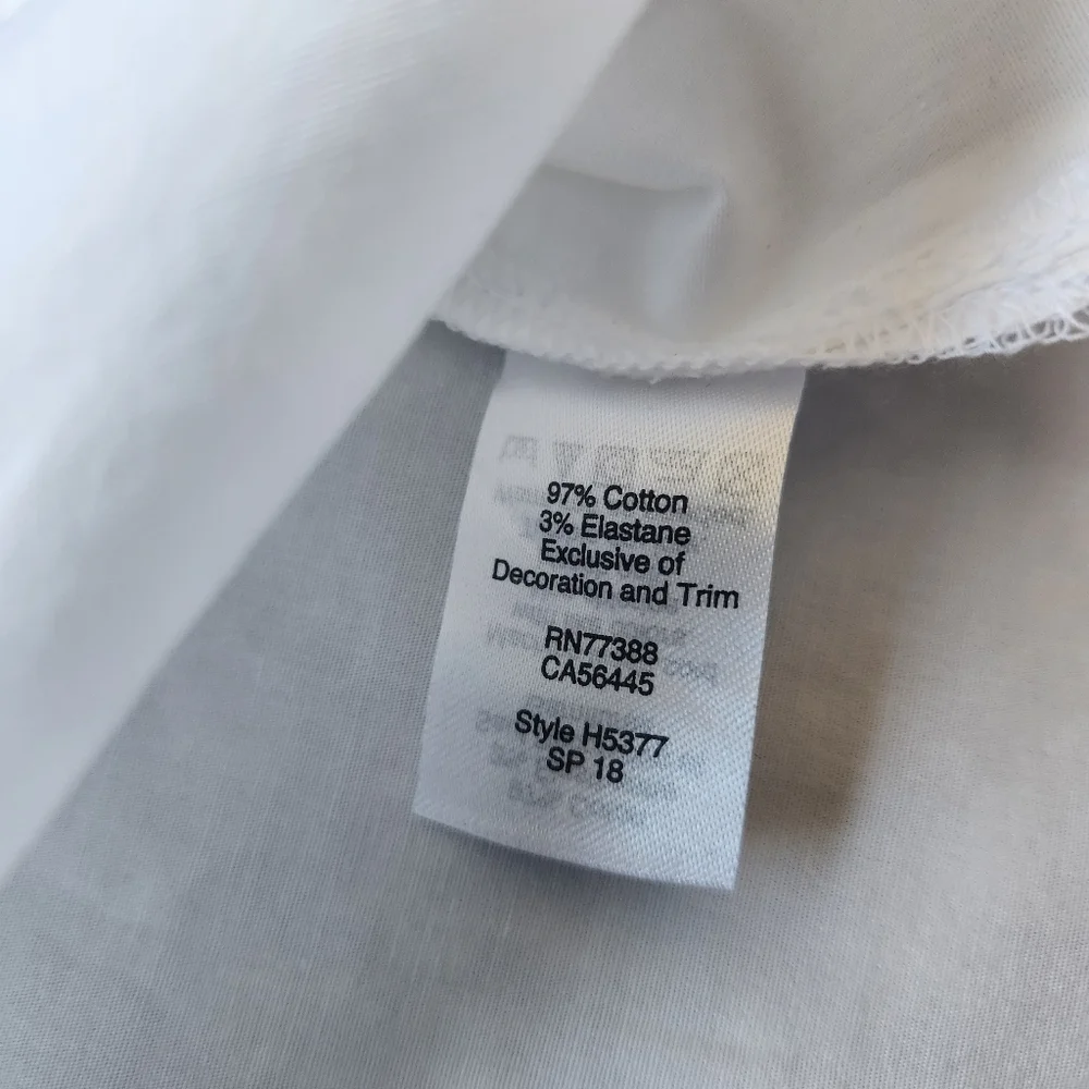 J. Crew White Sleeveless Embroidered Tassel Top with Pink and Orange Accents - Picture 4 of 8